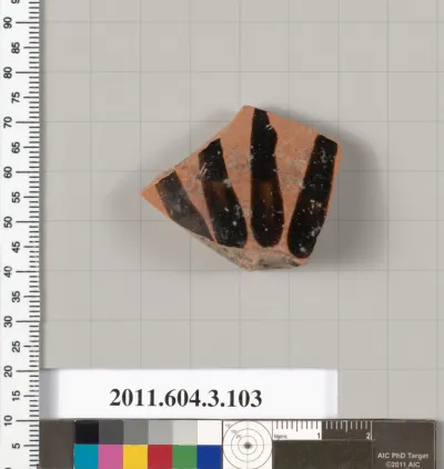 Terracotta fragment of an amphora (jar)