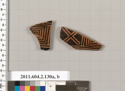 Terracotta fragments of a pelike (jar)
