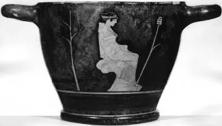 SKYPHOS (ATHENIAN, RED-FIGURE)