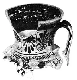 AMPHORA, NECK, FRAGMENT (ATHENIAN, BLACK-FIGURE)