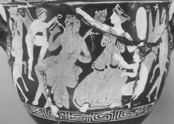 KRATER, BELL (ATHENIAN, RED-FIGURE)
