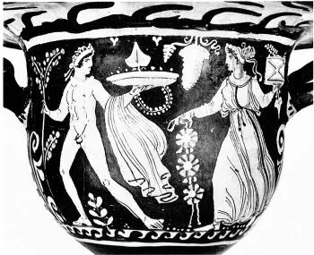 KRATER, BELL (SOUTH ITALIAN, APULIAN, RED-FIGURE)