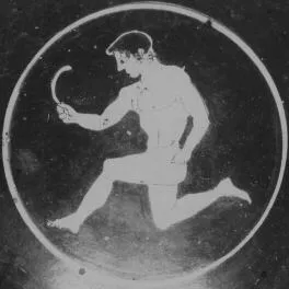 CUP, STEMLESS (ATHENIAN, RED-FIGURE)