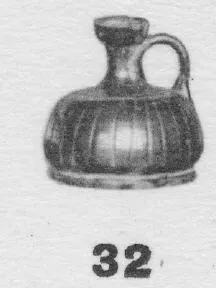 LEKYTHOS, SQUAT (ATHENIAN, BLACK GLAZE)