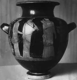 STAMNOS (ATHENIAN, RED-FIGURE)