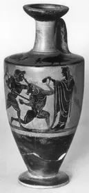 LEKYTHOS (ATHENIAN, BLACK-FIGURE)