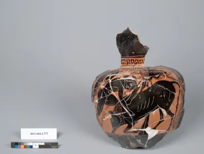 Terracotta fragment of an oinochoe (jug)