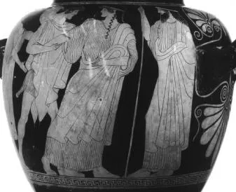 STAMNOS (ATHENIAN, RED-FIGURE)