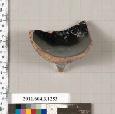 Terracotta fragment of a mastos (drinking cup in form of a breast)