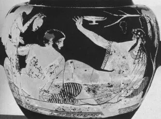 STAMNOS (ATHENIAN, RED-FIGURE)