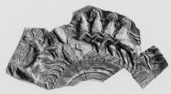BOWL, FRAGMENT (CALENIAN, RELIEF)