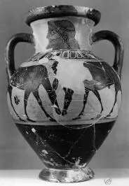 AMPHORA, NECK (ATHENIAN, BLACK-FIGURE)