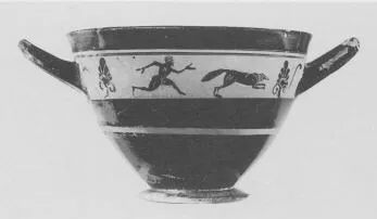 SKYPHOS (ATHENIAN, BLACK-FIGURE)