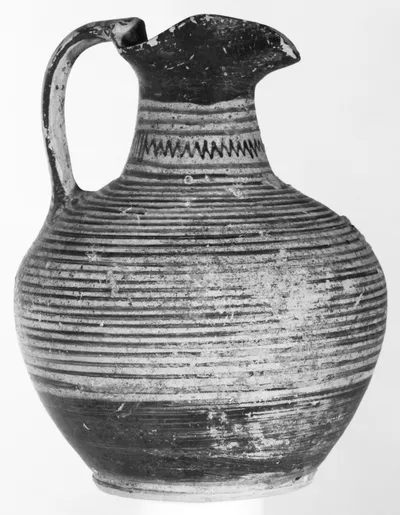 Attic Geometric Oinochoe