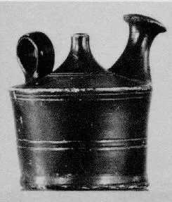 GUTTUS (SOUTH ITALIAN, APULIAN, BLACK GLAZE)