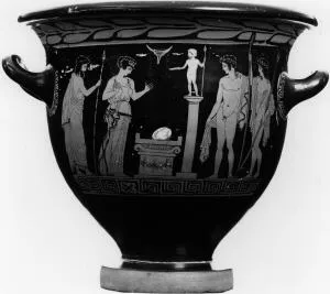 KRATER, BELL (ATHENIAN, RED-FIGURE)