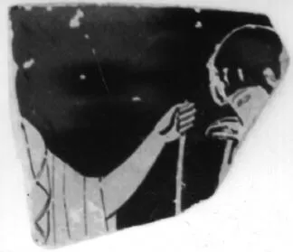 CUP, FRAGMENT (ATHENIAN, RED-FIGURE)