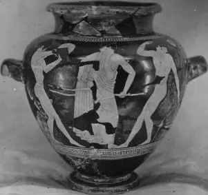 STAMNOS (ATHENIAN, RED-FIGURE)
