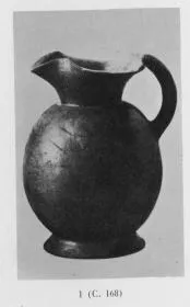 OINOCHOE (ETRUSCAN, BUCCHERO)