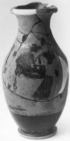OLPE (ATHENIAN, BLACK-FIGURE)