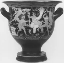 KRATER, BELL (ATHENIAN, RED-FIGURE)