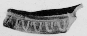 CUP, STEMLESS, FRAGMENT (SOUTH ITALIAN, CAMPANIAN, BLACK GLAZE)