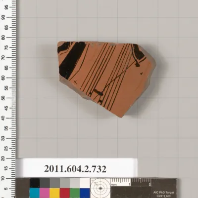Terracotta fragment of a calyx-krater (bowl for mixing wine and water)