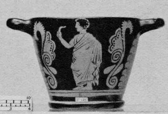SKYPHOS (SOUTH ITALIAN, LUCANIAN, RED-FIGURE)