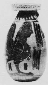 ALABASTRON (CORINTHIAN, BLACK-FIGURE)