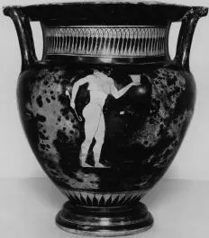 KRATER, COLUMN (ATHENIAN, RED-FIGURE)