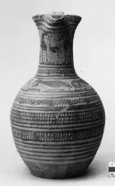 OINOCHOE (ATHENIAN GEOMETRIC, SILHOUETTE)