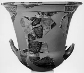 KRATER, CALYX, FRAGMENTS (ATHENIAN, RED-FIGURE)