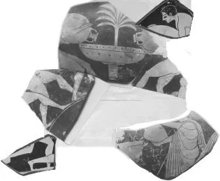 CUP, FRAGMENTS (ATHENIAN, RED-FIGURE)