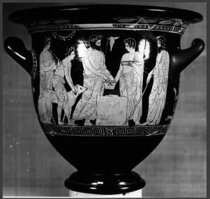 KRATER, BELL (ATHENIAN, RED-FIGURE)