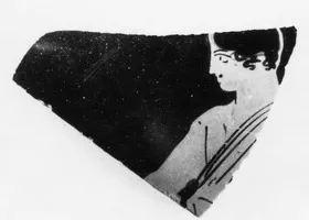 CHOUS, FRAGMENT (ATHENIAN, RED-FIGURE)
