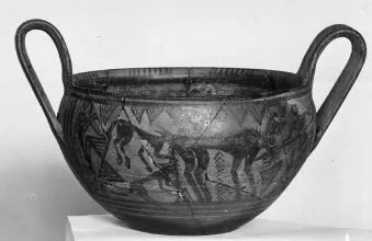KANTHAROS (BOEOTIAN GEOMETRIC, SILHOUETTE)