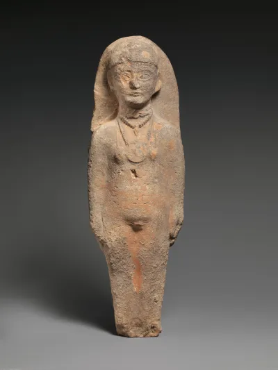 Standing female figurine