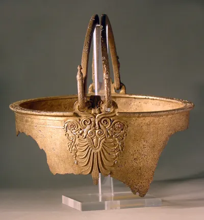 Fragment eines glockenförmigen Eimers, 4. Jahrh.