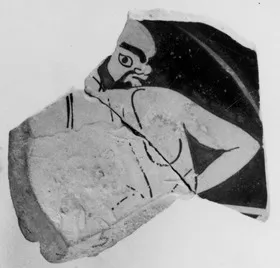 CUP, FRAGMENT (ATHENIAN, RED-FIGURE)