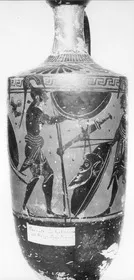 LEKYTHOS (ATHENIAN, BLACK-FIGURE)