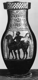 OLPE (ATHENIAN, BLACK-FIGURE)