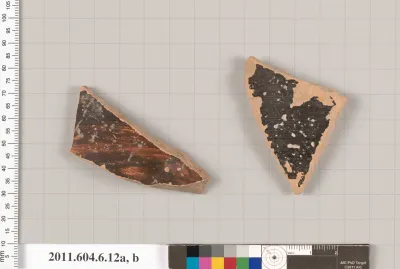 Terracotta fragments of closed shapes