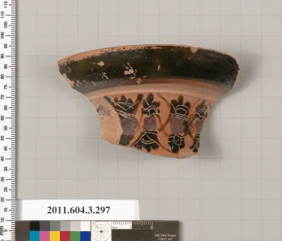 Terracotta fragment of a neck-amphora (jar)