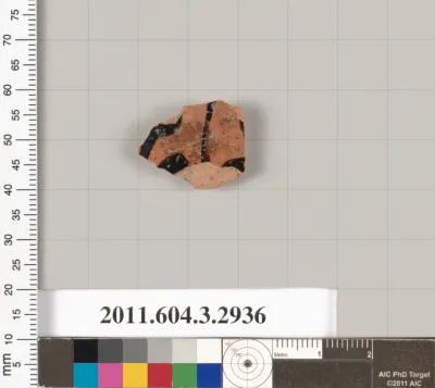 Terracotta fragment of an open shape
