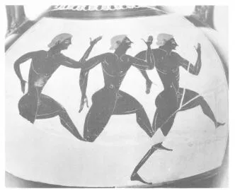 PSEUDO-PANATHENAIC AMPHORA (ATHENIAN, BLACK-FIGURE)