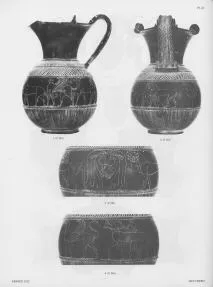 OINOCHOE (ETRUSCAN, BUCCHERO)