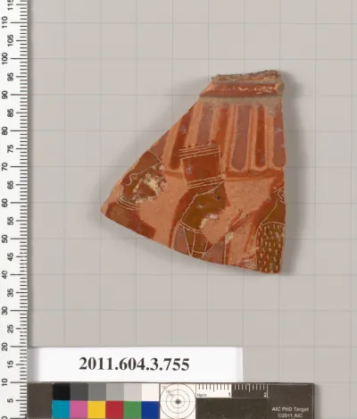 Terracotta fragment of a neck-amphora (jar)