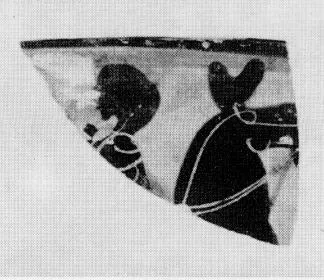 CUP, FRAGMENT (ATHENIAN, BLACK-FIGURE)