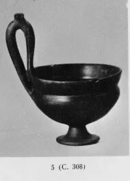 KYATHOS (ETRUSCAN, BUCCHERO)