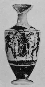 LEKYTHOS (ATHENIAN, BLACK-FIGURE)